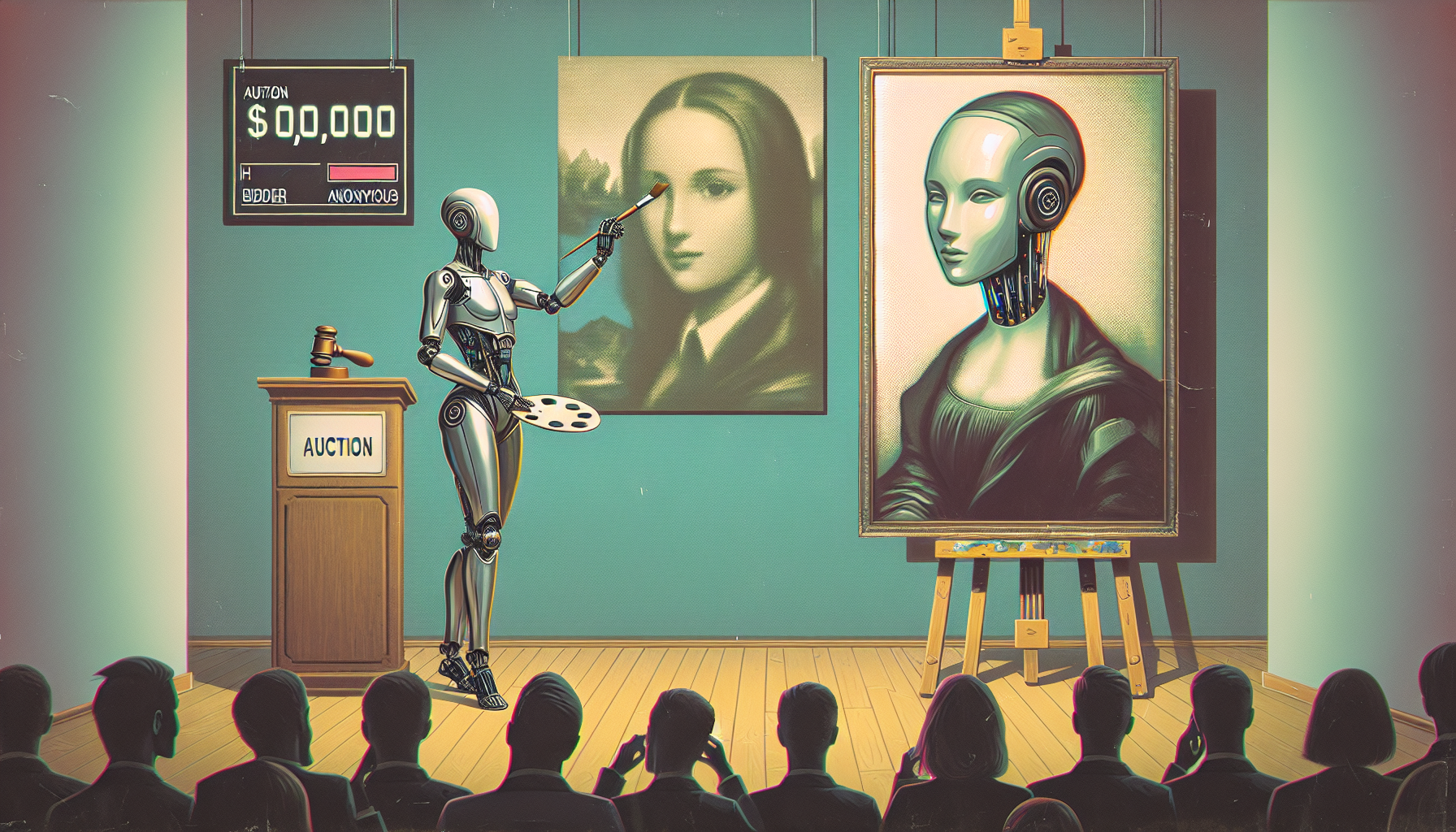 Ai-Da’s $1M Breakthrough Art Sale