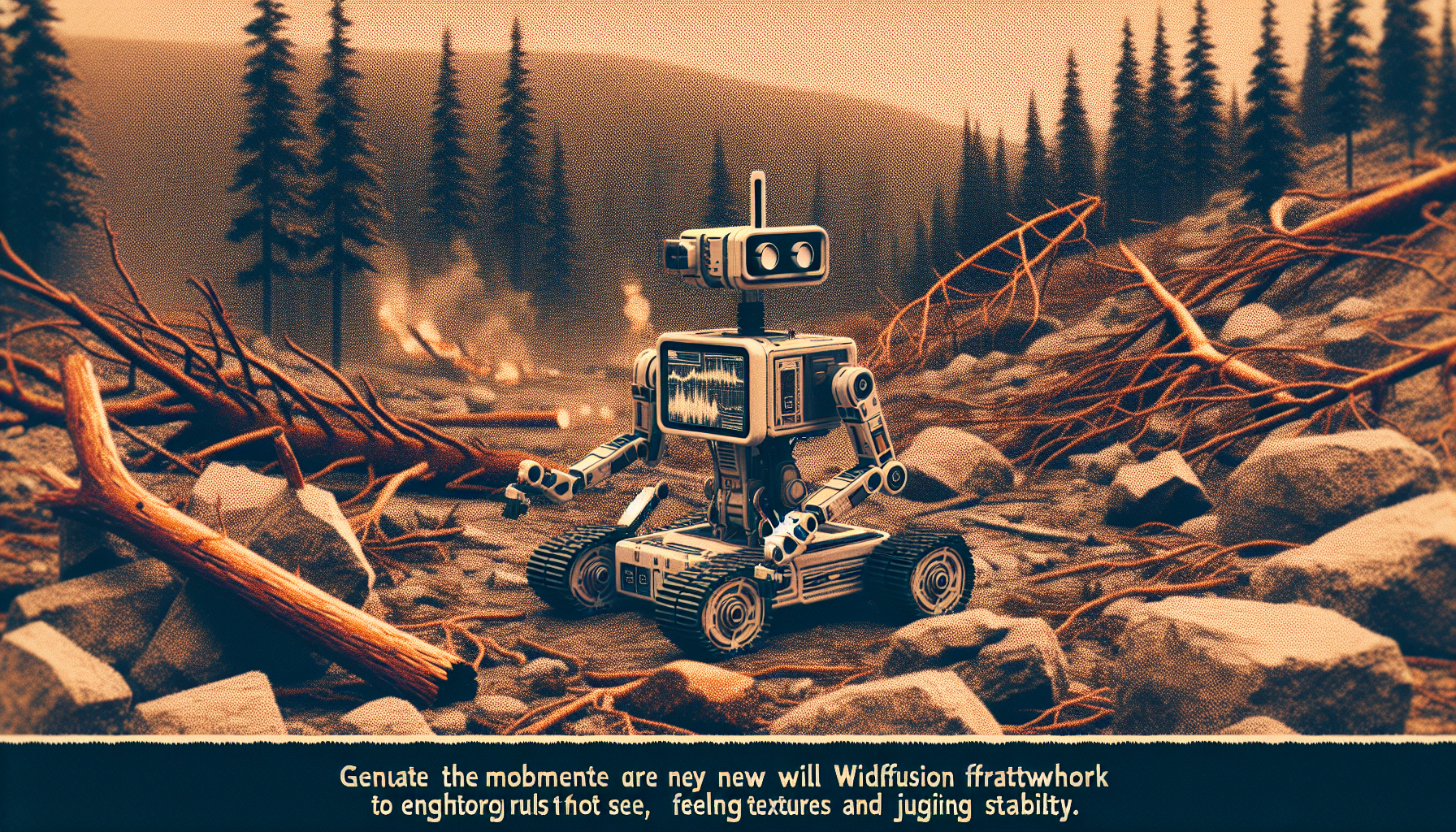 Robots That See, Hear, and Feel Nature