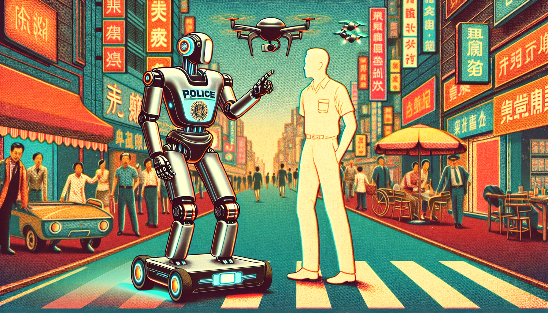 China’s AI Police Robots Transform Safety