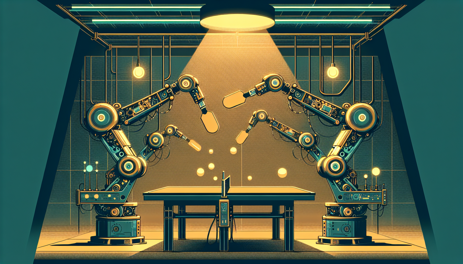 Ping Pong Robots: The AI Revolution