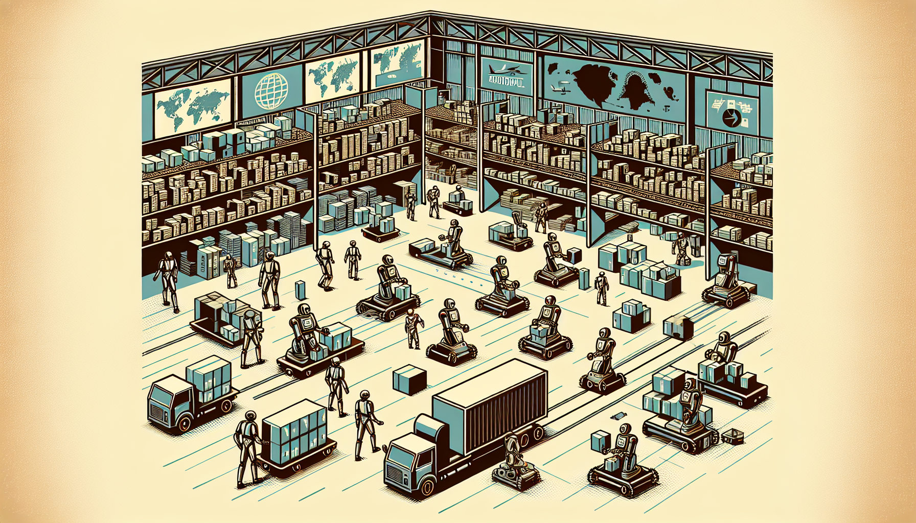 Amazon Deploys 1 Million Robots with AI