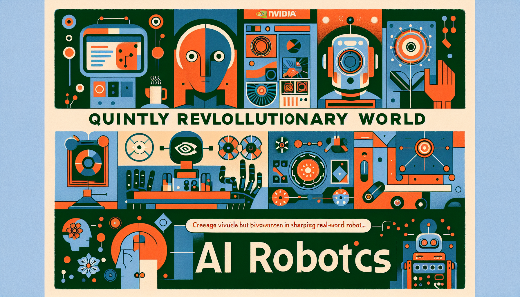 Nvidia Leads AI Robotics Revolution 2025