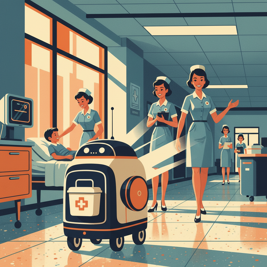 Serve Robotics Expands to Healthcare